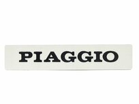Logo &quot;Piaggio&quot; claxoncover voorzijde PK Met opgelegde letters, zoals origineel
