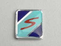 Logo &quot;S&quot; voorspatbord S50-125