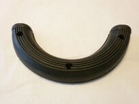 Voetsteunrubbers aan valbeugel Schitterende kwaliteit, ijzeren inlay en zeer goed rubber, set &agrave; 2