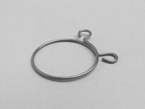 Aanzuigrubber klem t.b.v. beker/ventiel onderin Lambretta