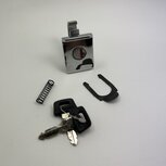 Bagageklepslot schuifbaar PK XL, PX80-200 vanaf 1984 CHROOM