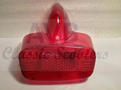 Achterlichtglas Bosatta rood GS160-VBB