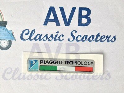 Sticker Piaggio Technology Vespa PX