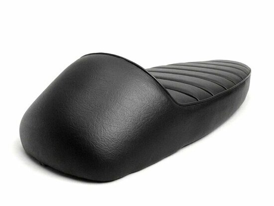 Buddyseat mono zwart fastback V50-50Special-Primavera, PK.