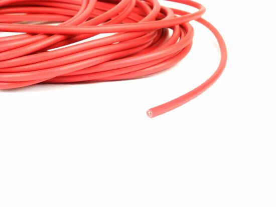 Elektrokabel 1,5mm2 rood