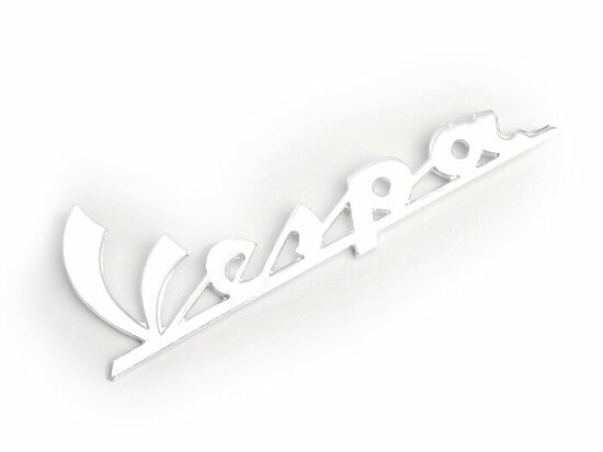 Logo "Vespa" aluminium 130mm