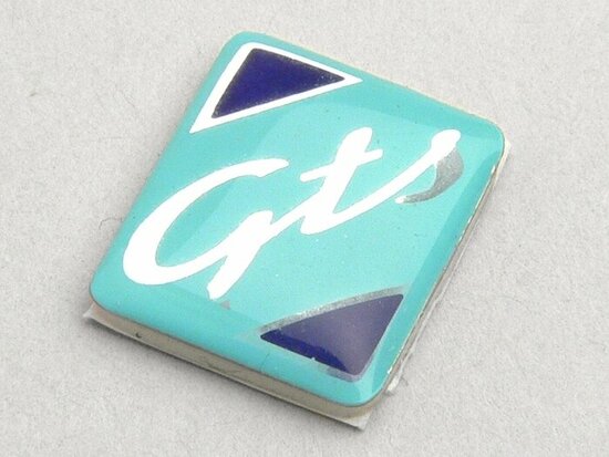 Logo "GTS" voorspatbord GTS 125-250 zelfklevend