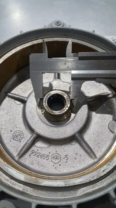 Remtrommel achter PX 200 (model met inwendig vilten ring) diam. 31.5mm