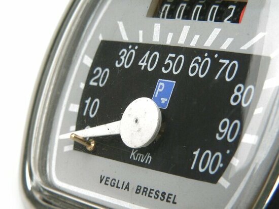 Km teller Vespa VL, V30, VN grijs