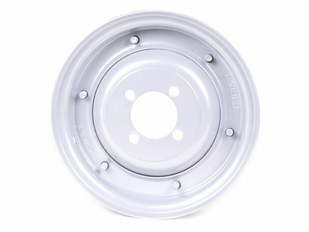 Velg 2.10 x 8" grijs Mooie dichte velg voor de 8" oldies