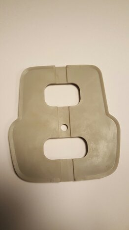 Achterlicht aluminium Vespa V50 1e serie 1963-1965