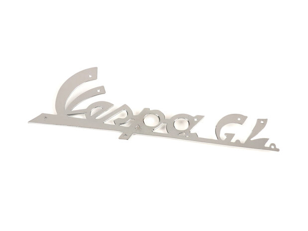 Logo "Vespa GL" chroom