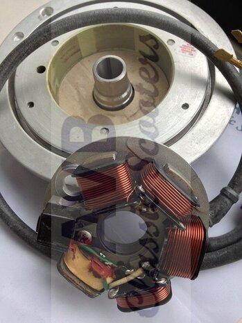Elektronische ontsteking Smallframe 20mm krukas NOS
