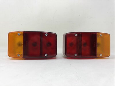 Achterlichtset  Ape 125, 150, 175, 250, 350, 400, 450, 500, 550 vanaf 1964