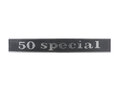 Logo "50 Special" rechthoek, achterop