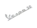 Logo "Vespa 50" aluminium voorzijde